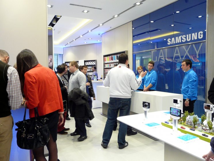 Az új Samsung márkabolt