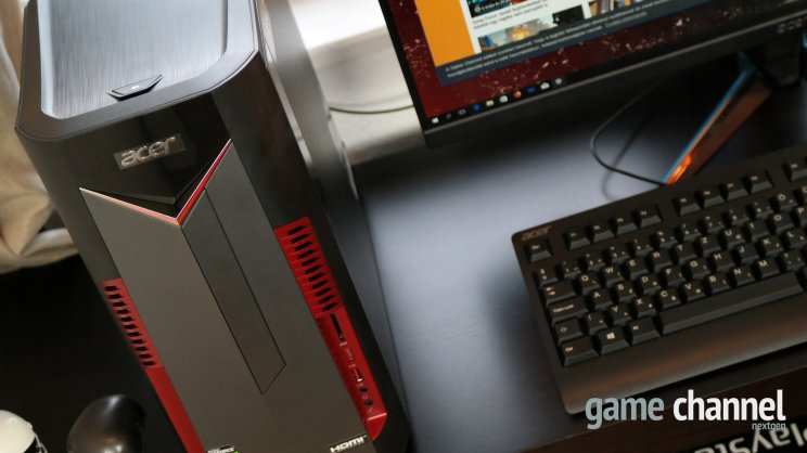 Szerény, de stílusos az Acer Nitro 50 dizájnja, mi szerettük