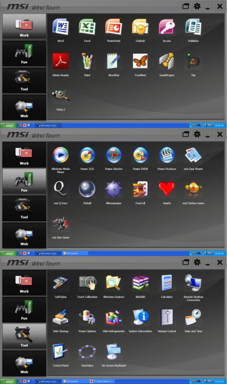 MSI Wind Top AE1900 - 4. kép
