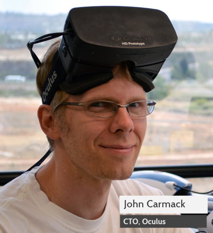 John Carmack már az Oculus Rift fejlesztői között tündököl