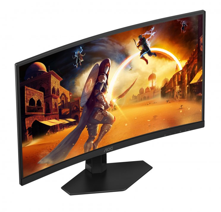 280 Hz-es ívelt gamer monitort dobott jó áron piacra az AOC - 3. kép