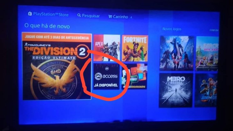 A brazil PS Store kiszivárogtatta az EA Access PS4-es változatát - 2. kép