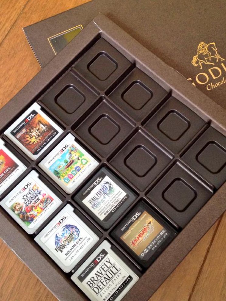 A japánok még a csokis dobozt is a Nintendo 3DS-hez szabják - 2. kép