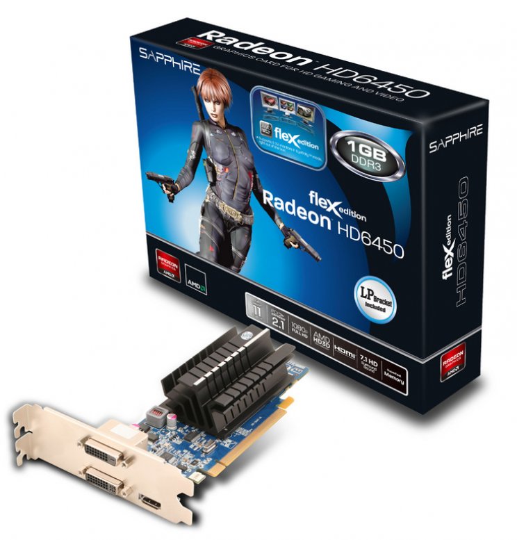 A Sapphire bemutatta új HD 6450 FleX videokártyáját - 3. kép