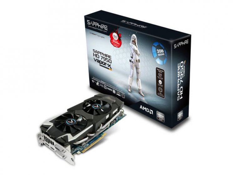 A Sapphire bemutatta új HD 7950 Boost Vapor-X OC gyorsítóját - 3. kép