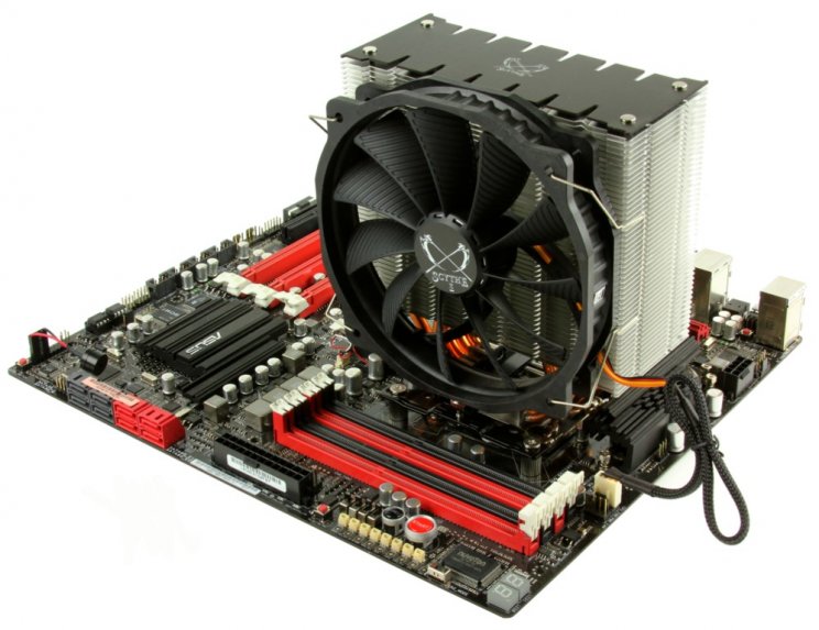 A Scythe piacra dobta új Ashura CPU hűtőjét - 3. kép