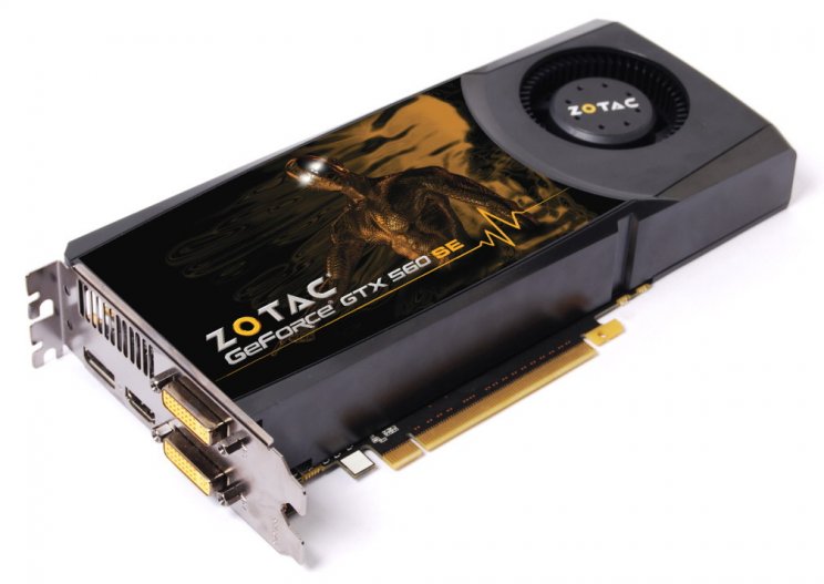 A Zotac bejelentette új GTX 560 SE gyorsítóját - 2. kép