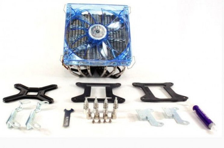 A GlacialTech bejelentette új Siberia CPU hűtőjét - 3. kép