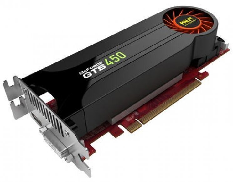 Alacsony profilú GeForce GTS 450 a Palit kínálatában - 2. kép