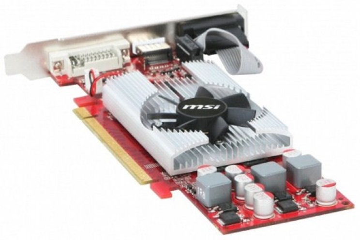 Alacsony profilú GeForce GT 220 az MSI-től - 4. kép