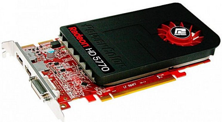 A PowerColor bejelentette új HD5770 Single Slot gyorsítóját - 2. kép