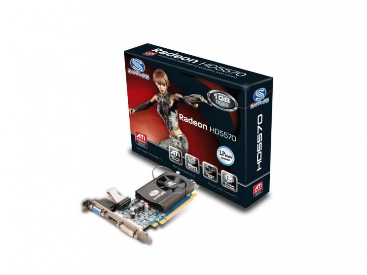 A Sapphire is bejelentette legújabb HD 5570-es videokártyáit - 2. kép