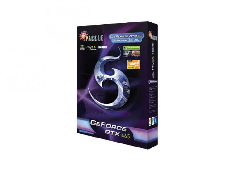 A Sparkle piacra dobta új GTX 465-ös videokártyáját - 2. kép