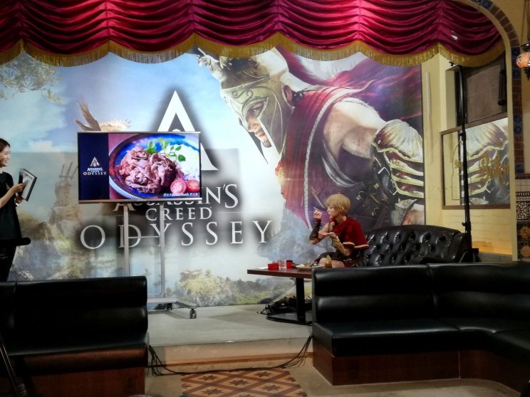 Assassin's Creed Odyssey témájú kávézó nyílt Tokióban - 4. kép