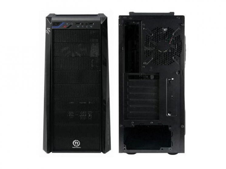 A Thermaltake bejelentette új V6 BlacX Edition számítógépházát - 4. kép