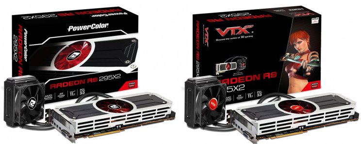 Az AMD mellett több gyártó is leleplezte Radeon R9 295X2 modelljeit - 2. kép
