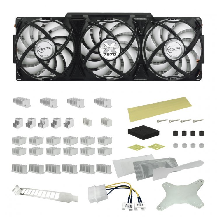 Az Arctic Cooling bejelentette új Accelero Xtreme 7970 VGA hűtését - 3. kép