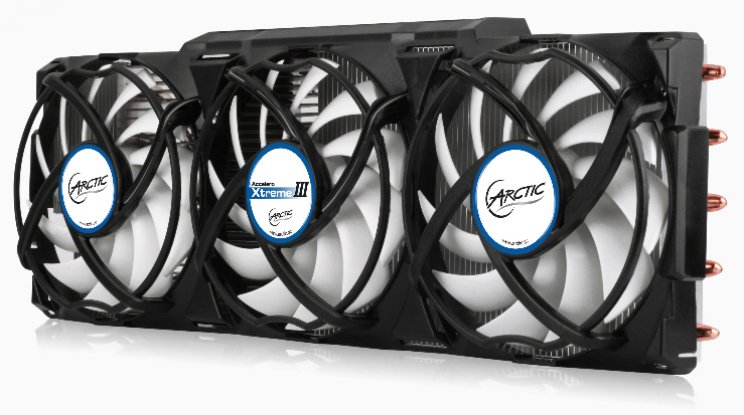 Az Arctic Cooling piacra dobta új Accelero Xtreme III VGA hűtőjét - 2. kép