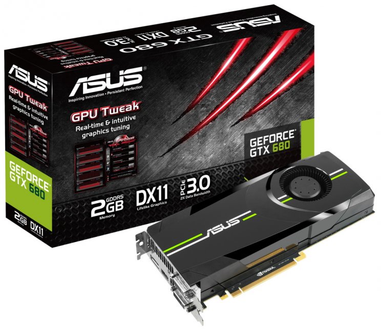 Az Asus bejelentette új GTX 680-as videokártyáját - 2. kép