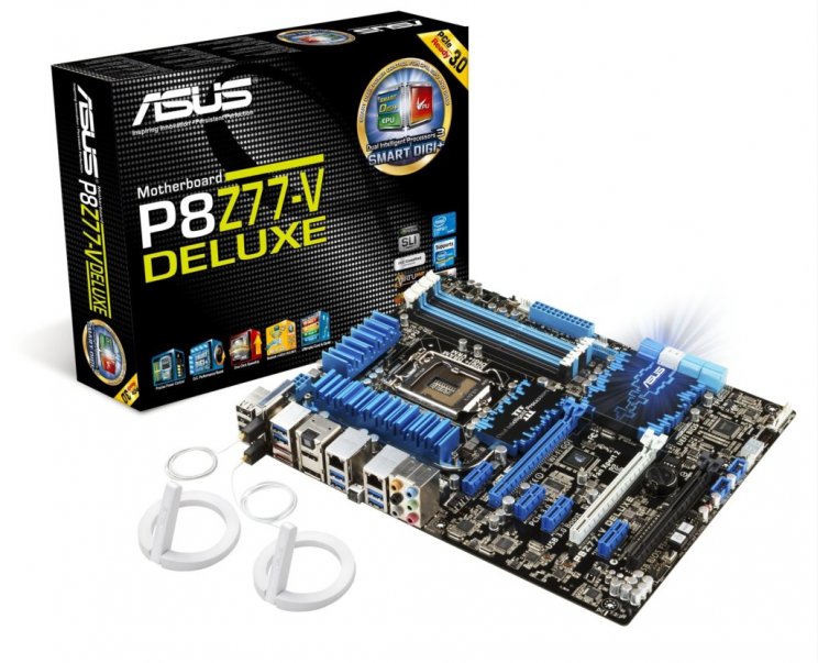 PR ASUS P8Z77-V DELUXE Motherboard , Wi-Fi- GO!