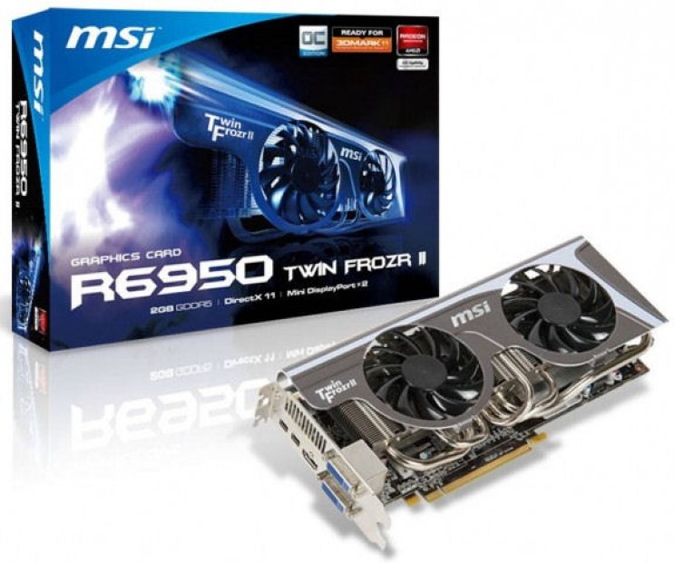 Az MSI bejelentette új R6950 Twin Frozr II gyorsítóját - 5. kép
