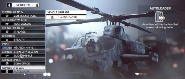 Battlefield 4: Képeken a harcjárművek személyre szabhatósága - 3. kép