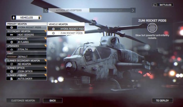 Battlefield 4: Képeken a harcjárművek személyre szabhatósága - 6. kép