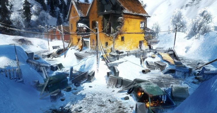 Battlefield: Bad Company 2: Megérkeztek az első koncepciós rajzok - 2. kép