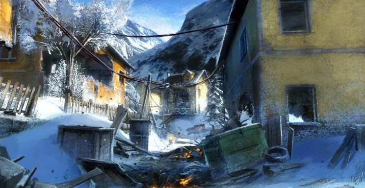 Battlefield: Bad Company 2: Megérkeztek az első koncepciós rajzok - 3. kép