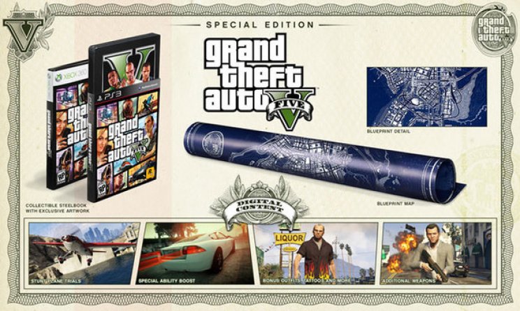 Bejelentették a GTA 5 speciális és gyűjtői kiadásait - 2. kép