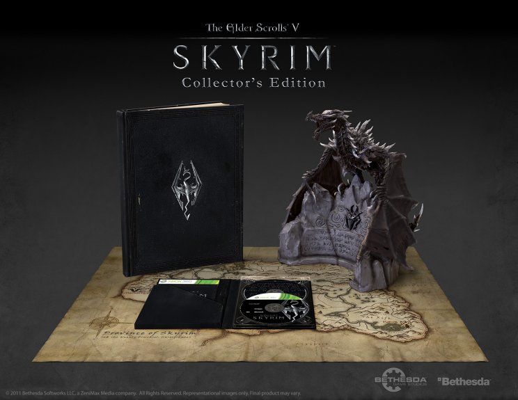 Bejelentették a The Elder Scrolls V: Skyrim gyűjtői kiadását - 2. kép
