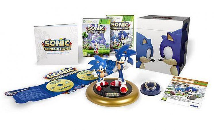 Bejelentve a Sonic Generations gyűjtői kiadása - 2. kép