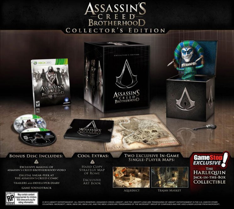 Bejelentve az Assassins Creed: Brotherhood - Limited Edition - 2. kép