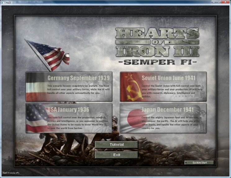 Bejelentve a Hearts of Iron 3: Semper Fi kiegészítő - 3. kép