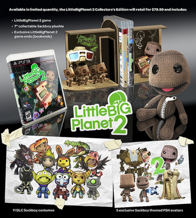 Bejelentve a LittleBigPlanet 2 megjelenési dátuma és gyűjtői kiadása - 2. kép
