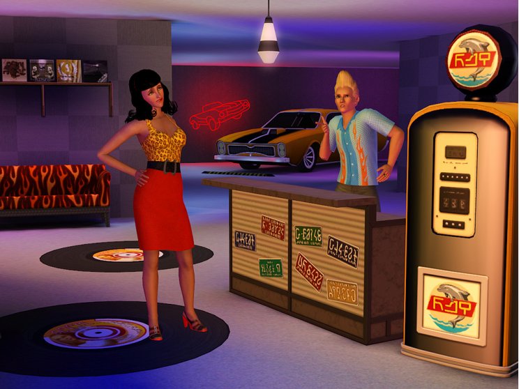 Bejelentve a The Sims 3: Fast Lane Stuff - 2. kép