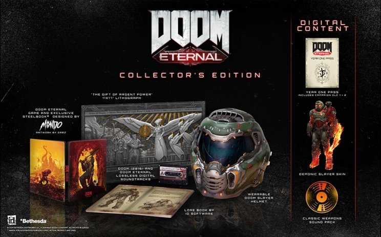 Bemutatkozott a Doom Eternal gyűjtői kiadása - 2. kép
