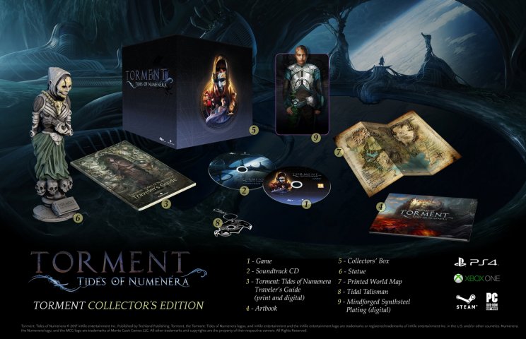 Bemutatkozott a Torment: Tides of Numenera gyűjtői kiadása - 2. kép