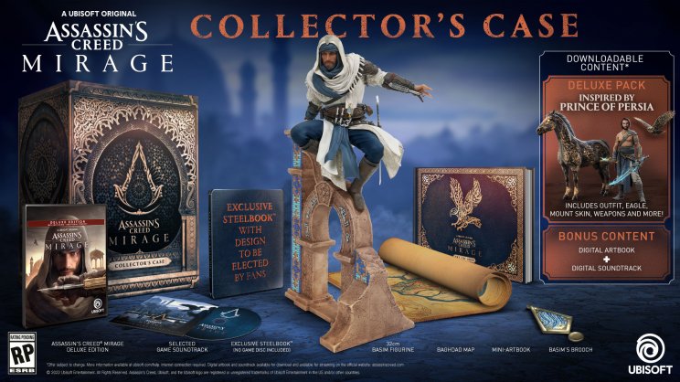Bemutatkozott az Assassin's Creed Mirage gyűjtői kiadása - 2. kép