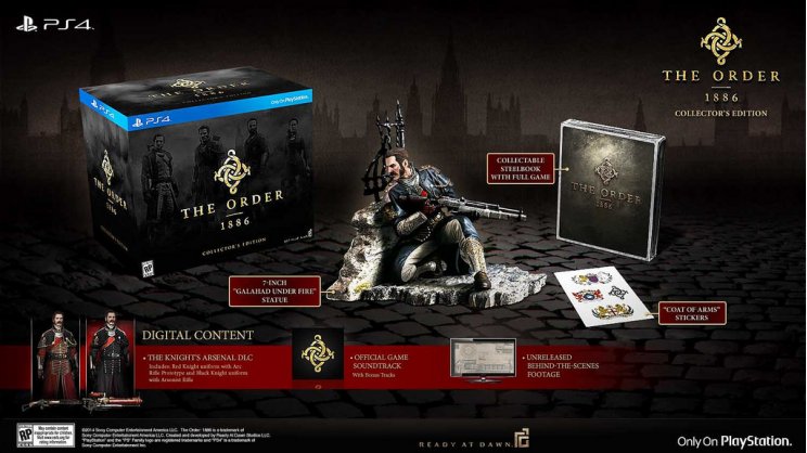 Bemutatkoztak a The Order: 1886 gyűjtői kiadásai - 2. kép