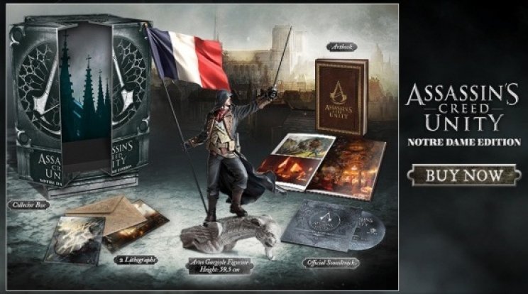 Bemutatkoztak az Assassin's Creed: Unity különleges kiadásai - 3. kép