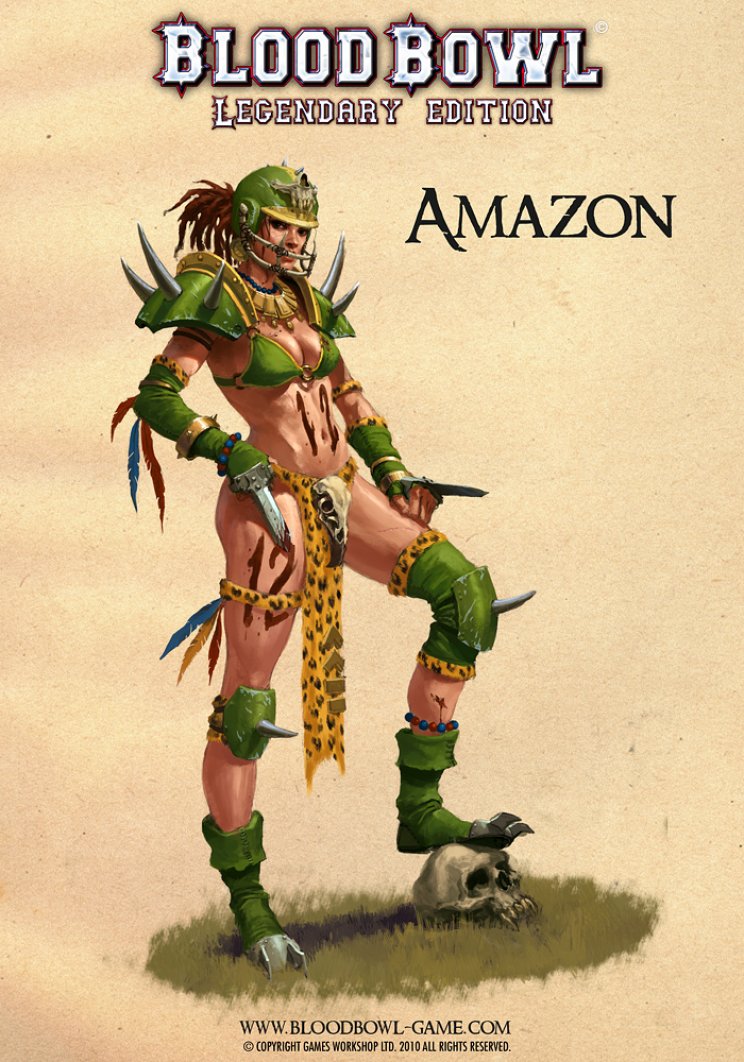 Blood Bowl: Legendary Edition: Az amazonok is csatlakoznak a bulihoz - 2. kép
