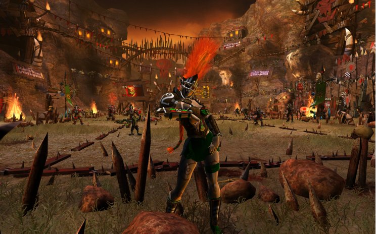 Blood Bowl: Wood elfek, káoszlények, amerikai foci - 10. kép