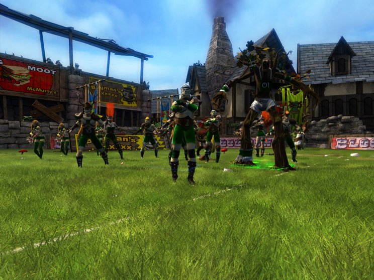 Blood Bowl: Wood elfek, káoszlények, amerikai foci - 2. kép