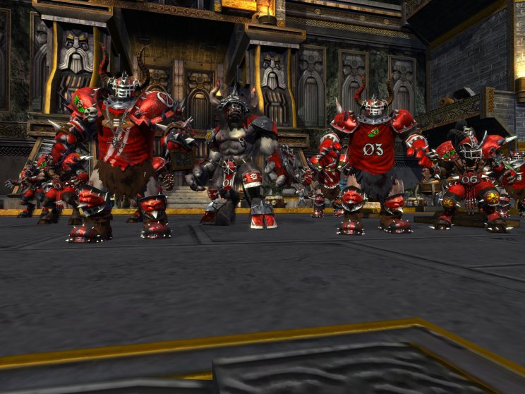Blood Bowl: Wood elfek, káoszlények, amerikai foci - 3. kép