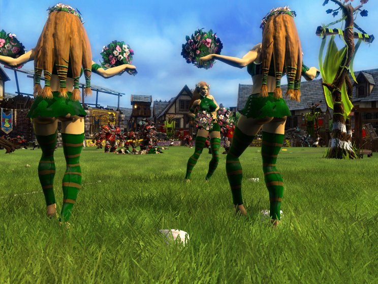 Blood Bowl: Wood elfek, káoszlények, amerikai foci - 7. kép