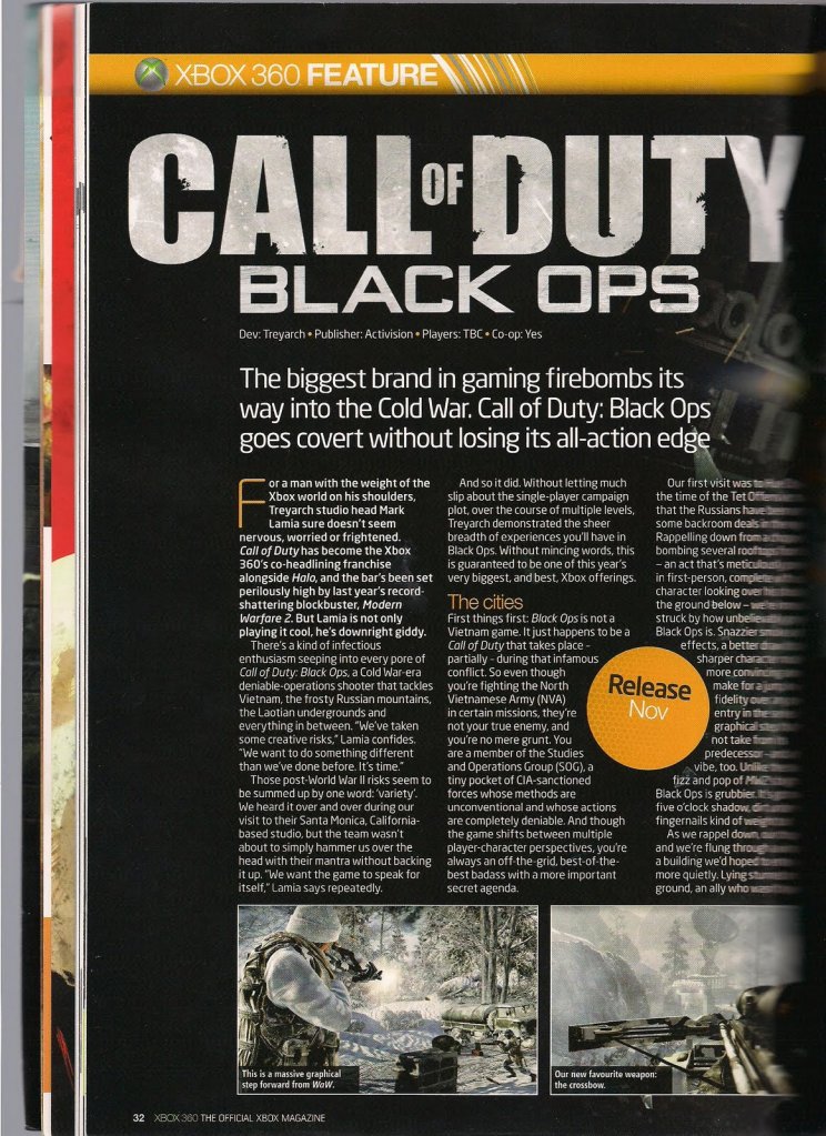 Call of Duty: Black Ops: Friss információk a többjátékos módra fókuszálva - 3. kép