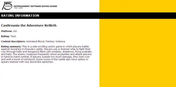 Catlevania the Adventure ReBirth: Újabb Konami klasszikus készül az újjászületésre - 2. kép
