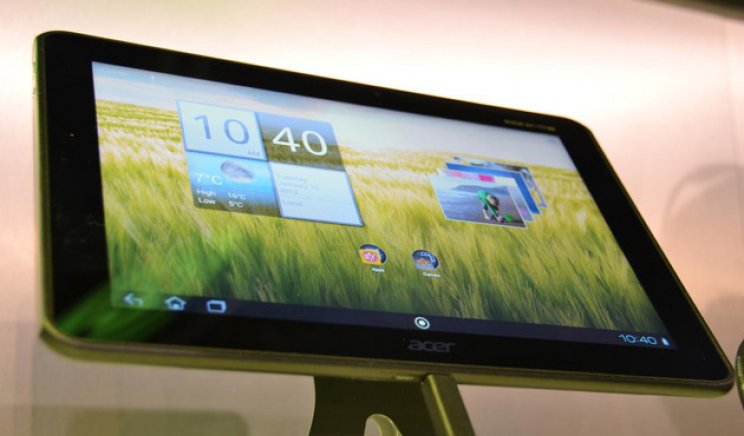 CES 2012: Újabb Tegra 3-as tablet az Acer kínálatában - 2. kép