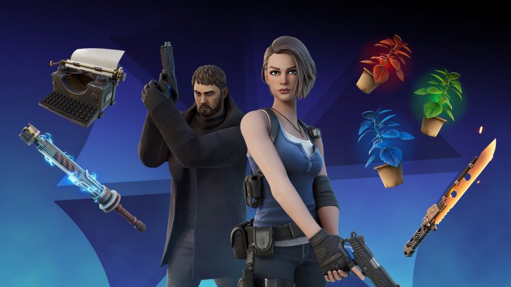 Chris Redfield és Jill Valentine is megérkezett a Fornite-ba - 2. kép